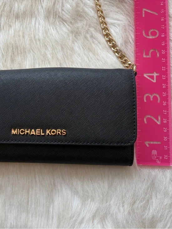 ✨NWT! MICHAEL KORS Jet Set Travel Saffiano Leather Crossbody - Picture 8 of 9